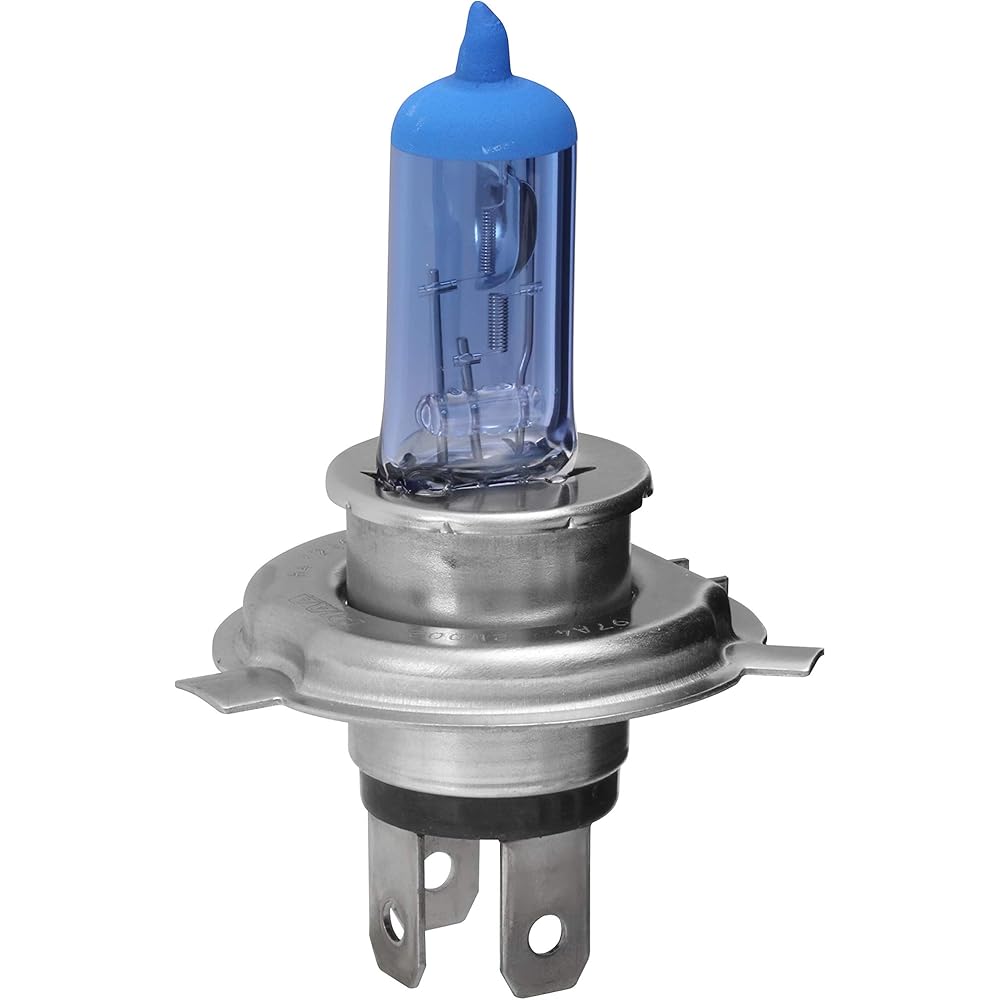 PIAA Motorcycle Headlight Bulb, Halogen, 4100K, 135/125W Brightness, H4, High Earthquake Resistance, 20G, Pack of 1, MB111