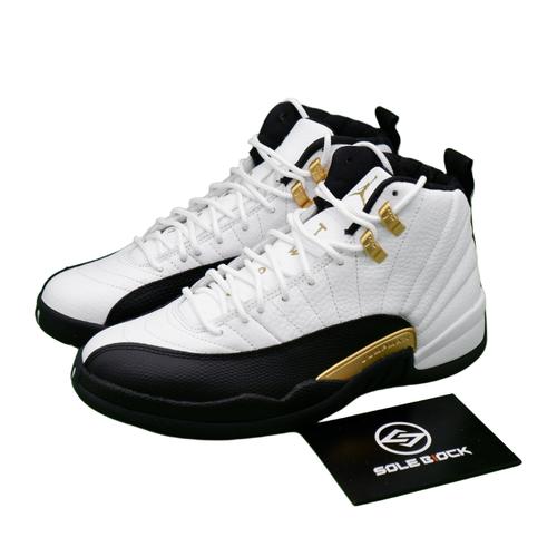 

Nike Air 12 Retro Royalty Taxi 2021 Playoff White/Black AJ12 CT8013-170 EU 41 чорний/білий