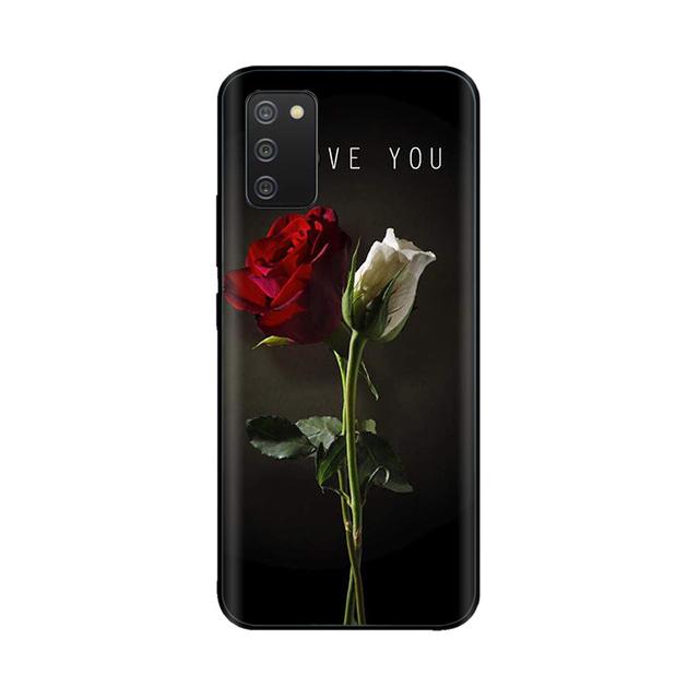 For Samsung A03s Case Silicone Soft Space Wolf Phone Cover For Galaxya03s A 03s A03 S Case 6 .5 Inch Tpu Bumper Fundas Painted