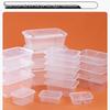 Anxiwang Disposable Round Takeaway Food Containers 450ML