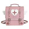 Zaino borsa uniforme JK stile college zaino 1WAY zaino messenger per studenti animazione angelo dell'amore giapponese zaino