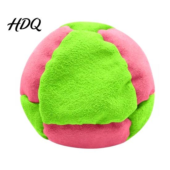 Adult Footbag 8 Panel Sack Soft Hacky Foot Bags for Kids Adults Juggling Unique Design Dirt Bag Outdoor Kick Game Colorful Sand Filled Balls