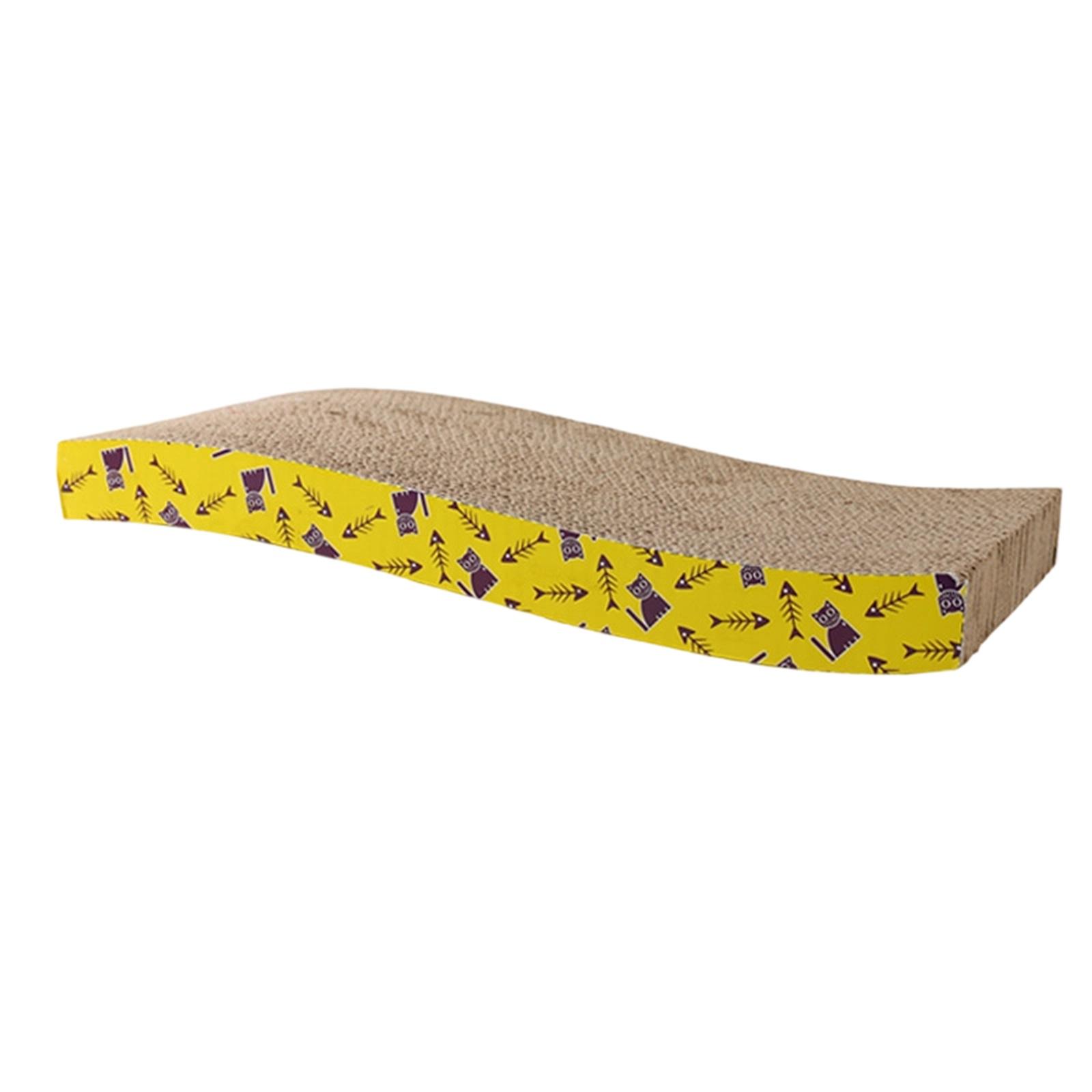 Cat Scratching Pad Corrugated Cardboard Cat Scratcher Board Durable Cat Claw Trimmer Cat Toy for Cats