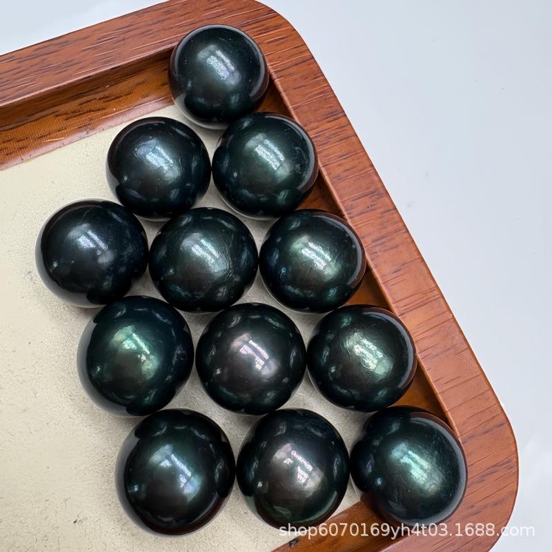 Жемчужные бусины для пресной воды 15-18 мм, 2А, почти безупречные, гладкие и полупрозрачные. 15-16mm 2A