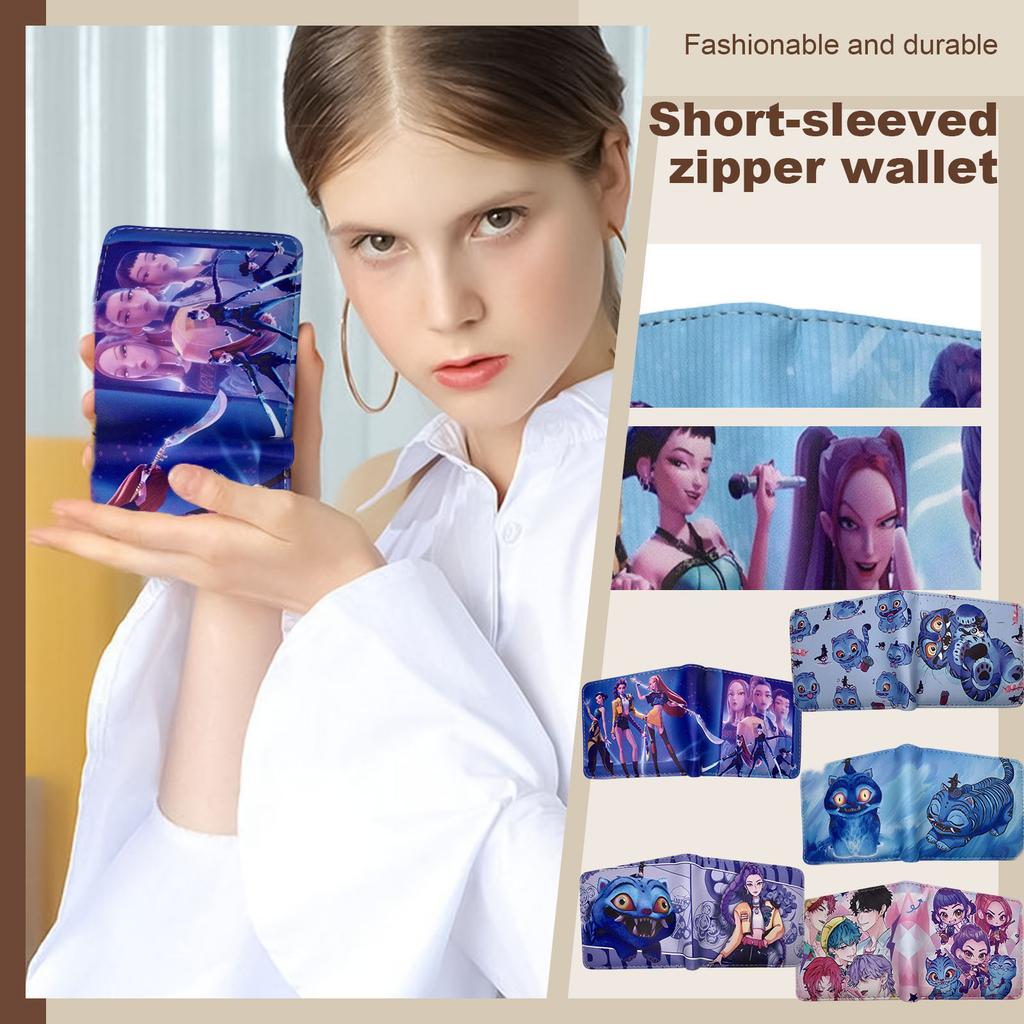 Colorful Cartoon-Printed PU Leather Kids' Wallets – Cute & Practical Accessories For Children To Store Cash, And Cards In Daily Life
