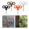 5pcs Outdoor Tent Stakes Heavy Type Ground Anchors Outdoor Camping Pegs for Beach Or Mountain Use