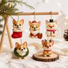2026 Christmas Countdown Calenda, 24 Christmas Corgi Christmas Tree Ornament,Holiday Gift for Christmas