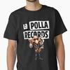 BOONEPARKSHOP Men's La Polla Records and Evaristo 988 T Shirts Casual Crew Neck T Shirts - Pure Cotton Couple Streetwear Shirt