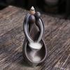 YiXing Lover Backflow Incense Burner Ceramics Sandalwood Incense Holders for Valentine's Day Gifts Home Decor Ornaments