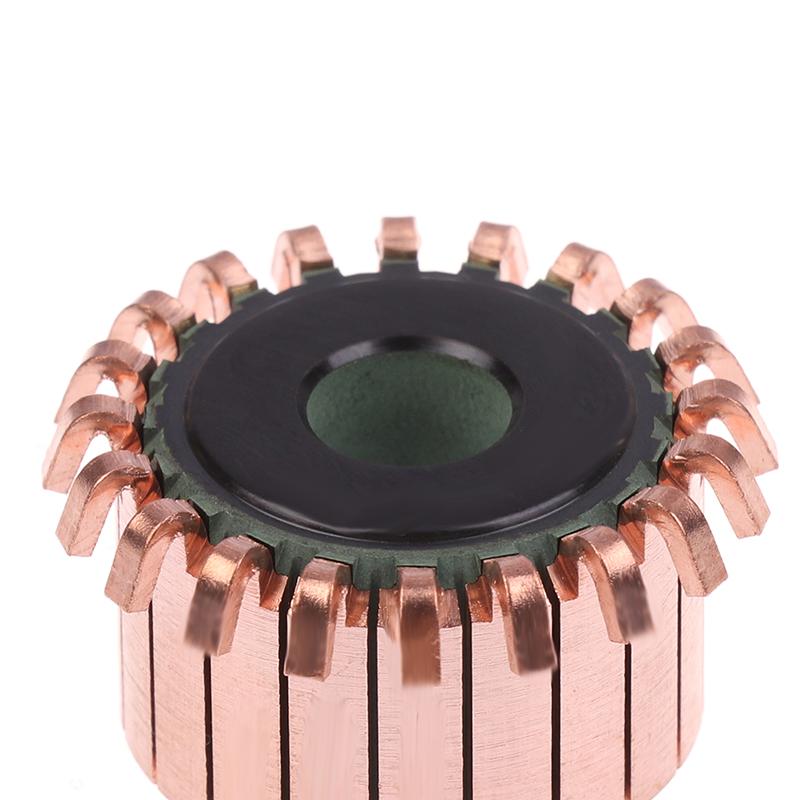 1 Piece Car Air Conditioning Commutator Power Tools 23.5X8X15.1Mm 20P Teeth Copper Hook Type Electrical Motor Commutator