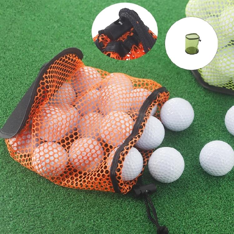 Sports Mesh Storage Organiser Pack of 4 Piece Drawstring Bag Holds 50 Golf Balls Lightweight Polyester Net Bag