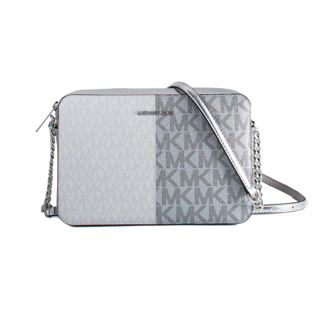 Schultertasche Michael Kors 35F5STTC9Y-SILBER Grau 24 x 16 x 6 cm