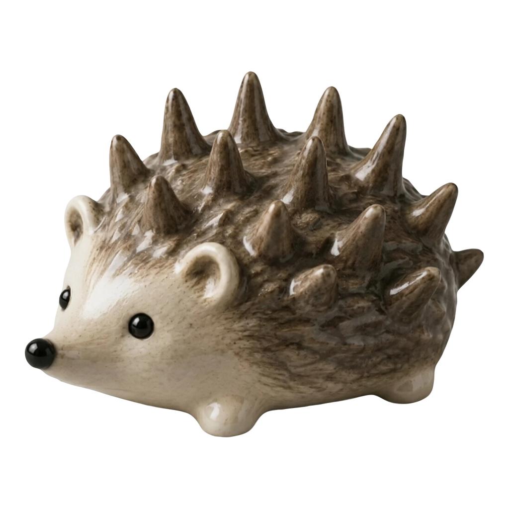 Cute Hedgehog-Shaped Jewelry Dish, Animal Holder for Earrings Necklaces and Small Accessories, Dresser Decor