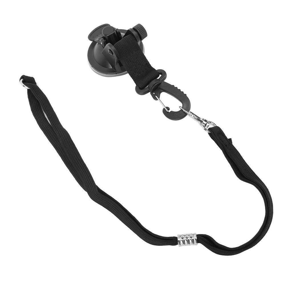 Dog Bathing Tether with Suction Cup Pet Bathing Leash Adjustable Dog Cat Fixed Safety Rope for Pet Shower Bathing