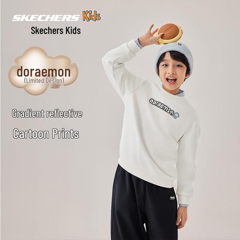 Skechers 2025 Doraemon Kids' Hooded Sweatshirt