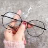 Women Vintage Anti-blue Light Glasses Men Trend Octagonal Frame Eyewear UV400 Optical Computer Eyeglasses