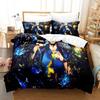 3D J-Jujutsu K-Kaisen Kento Nanami Duvet Cover and Pillowcase, Home Bedding Set, Single/double Bed, Bedroom Decor, Gift for Boys