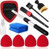 Telescopic Car Windshield Cleaning and Defogging Brush Set