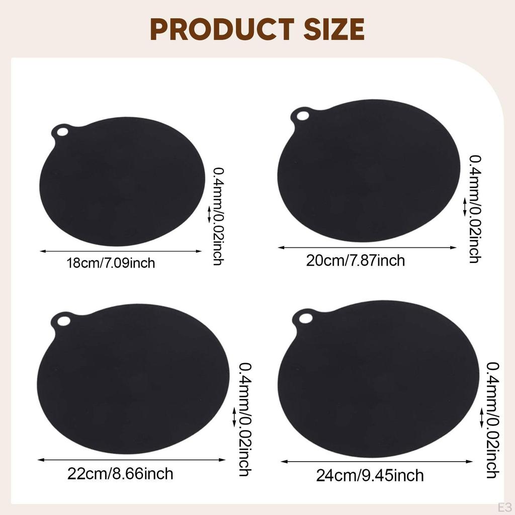 Mat for Induction Hobs – Protects Against Scratches on Household Use