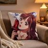 A Kite Anime Cushion Cover Soft Plush Cushion Cover Double Print And Invisible Zipper For Sofa Home Car Use