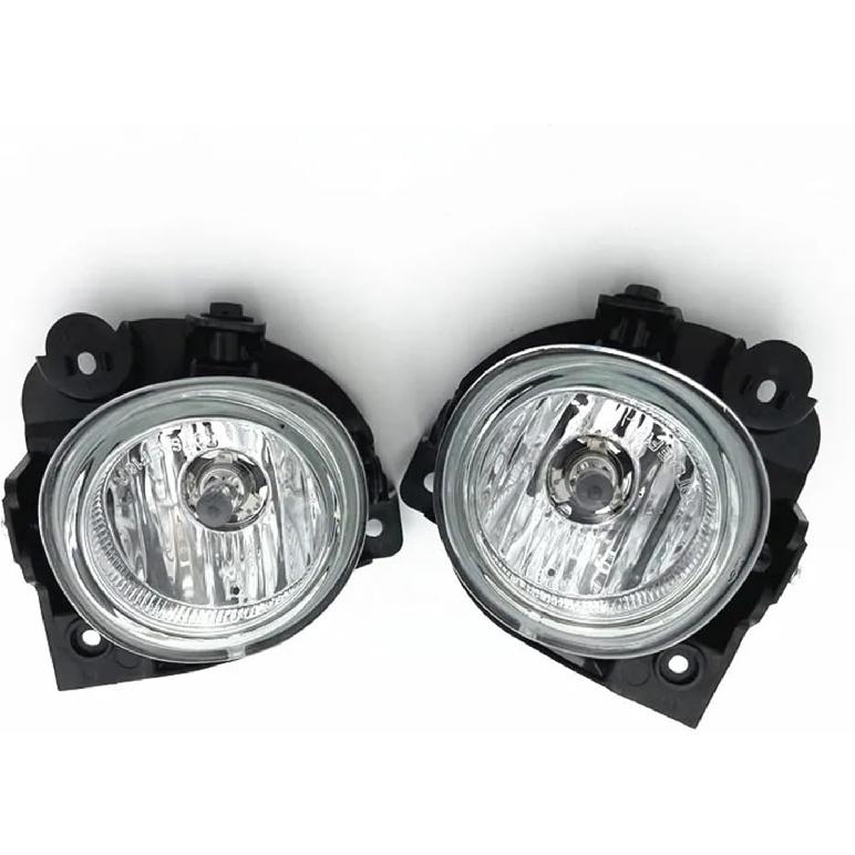 Fog Lights Compatible For Mazda BT-50 BT50 UN Series I 2006-2008 Front Bumper Spot Lamps With Wiring Kit Set Assembly Pair Black Cover