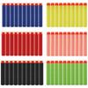 P50/100pcs 7.2cm For Soft Bullets Darts Round Head Refill Sponge Darts Children Toy Gun Sccessories Bullet For Nerf Blasters