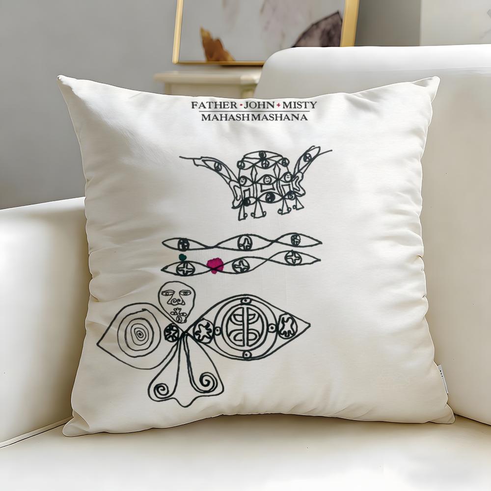 Популярный певец Father John Misty Наволочка Мягкая и Легко стирающаяся – Универсальная для Дивана, Кровати, Путешествий и Офиса 30cmx30cm