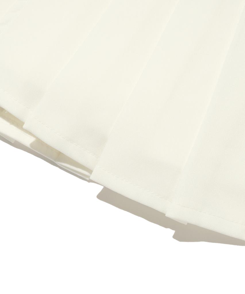 ROIDESROIS Teen Pleated Tennis Skirt (Ivory)