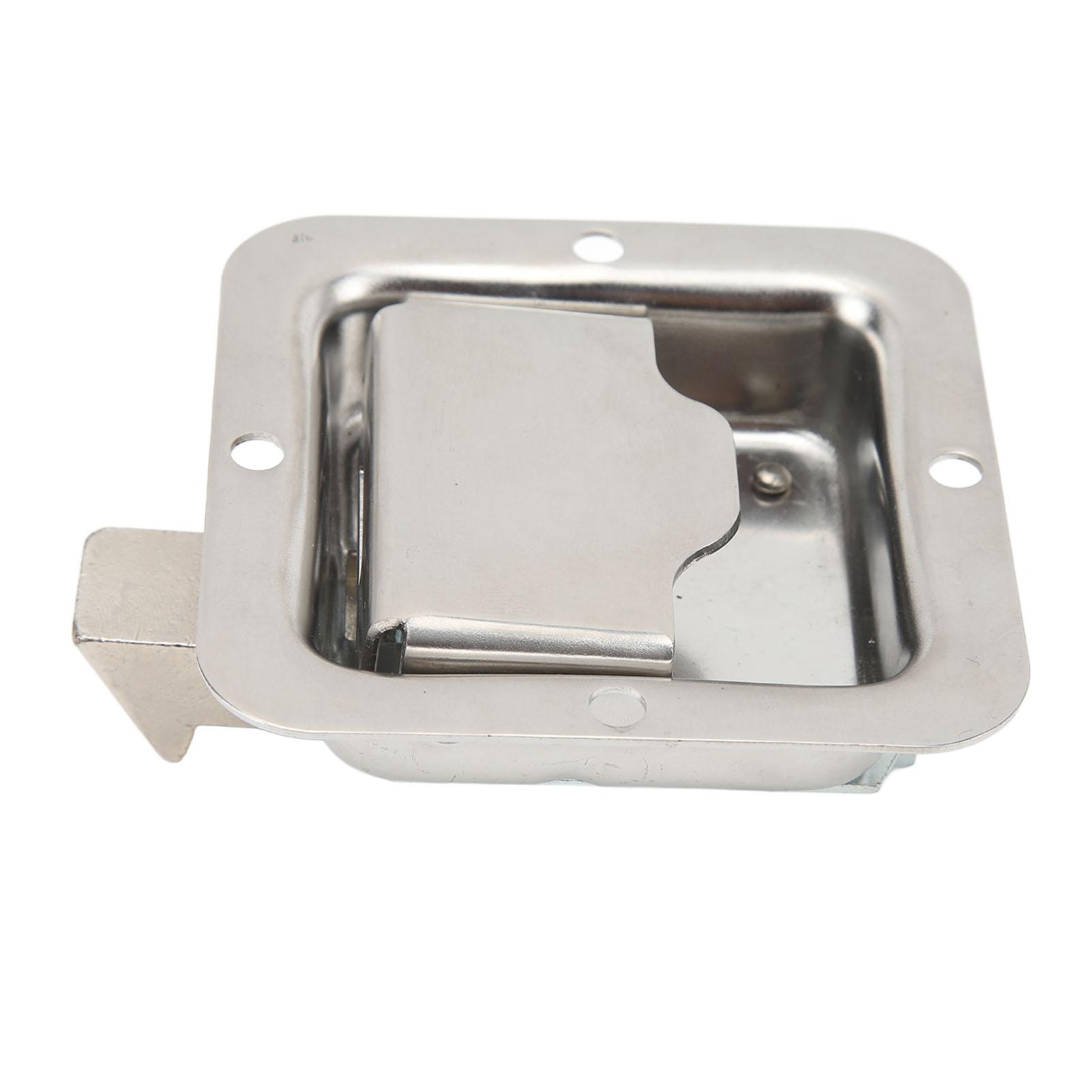 

Ручка-защелка для ящика для инструментов из нержавеющей стали 304, зеркальная полировка, ручка-защелка для двери-лопатки прицепа для жилых автофургонов