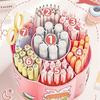 Plastic Pen Holder 360 Degrees Rotating Pencil Storage Box Stationery Pen Barrel  School Office