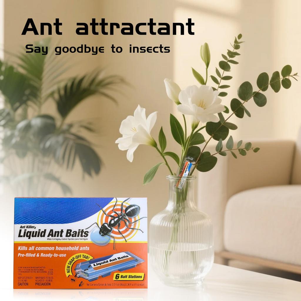 Ameisen – Flüssigkeit beseitigt effektiv Ameisen – 18 Zählstationen, effektiv Ameisen im Innenbereich, 20 ml