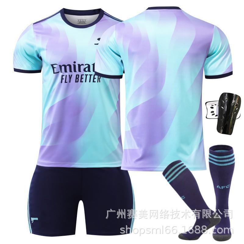 2425 Arsenal Duo 7 Saca Jerseys 9 Jesus 11 Martinelli 41 Rice No. 18 Football Uniform Set