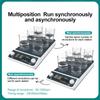 Hot Plate Lab Large Capacity Heating Magnetic Mixer Laboratory Digital Display Multi-position Magnetic Stirrer