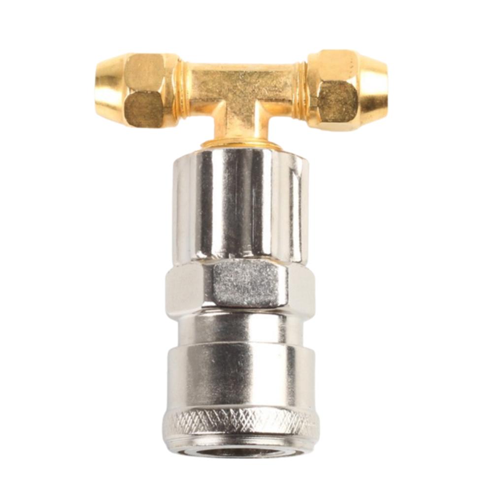 1PC Three-way Straight Through Joint Pneumatic Tank Connector Pneumatic Fitting For Trucks And Trailers Pneumatic Fitting Tools