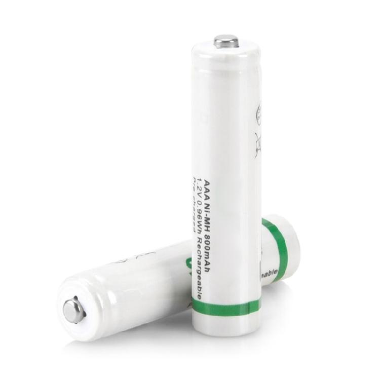 1.2V 800mAh 3A NiMH Batteries 1000 Recharge Cycles Super Low Discharge For Electronics Gadgets