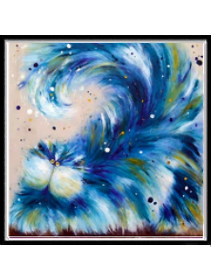 

5D алмазная живопись животное кошка и собака Алмазная мозаика набор для вышивки крестом волк посуда Рождественский подарок 30x30cm