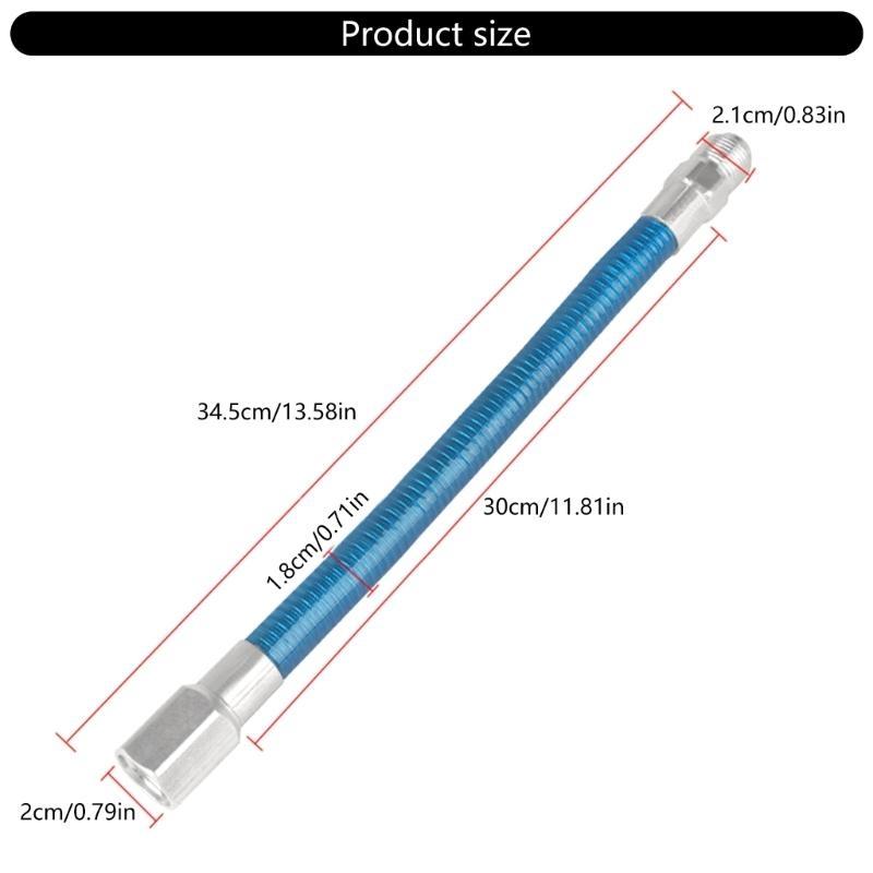 13.5 Inch Adjustable Stainless Steel Extension Rod For Airless Paint Sprayers