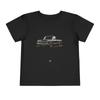 1972 C10 Pickup Toddler T-Shirt Retro Vintage Black Truck Kids Graphic Tee