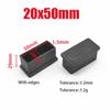 Black PVC Furniture Table Foot Tip Chairs Legs Pad Protector Cover Square/Round Caps Pipe Plug Lid Tube Hole Protection End Cap