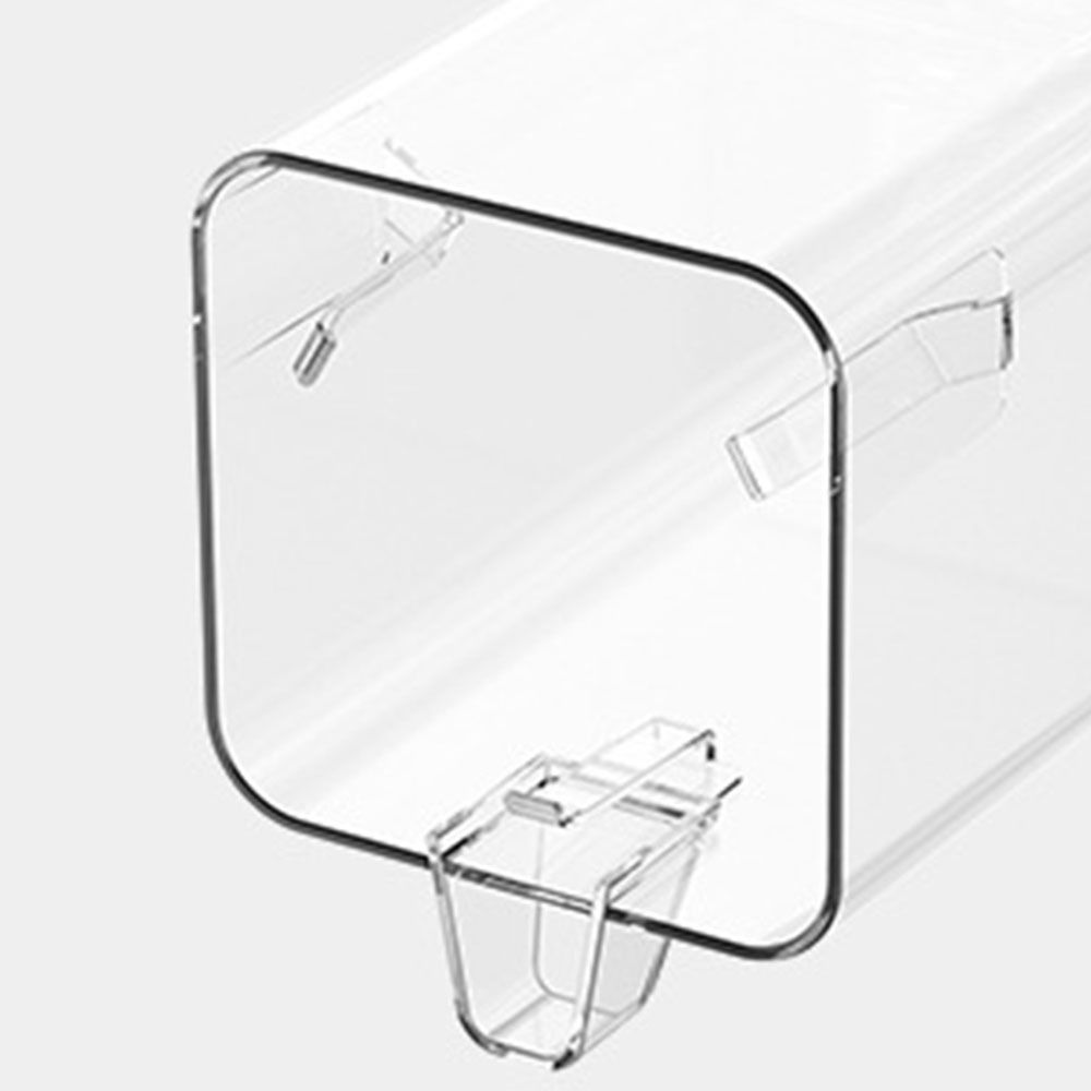 Dustproof Paper Cup Storage Rack Clear Design Cup Picker Disposable Cup Dispenser  for Kitchen