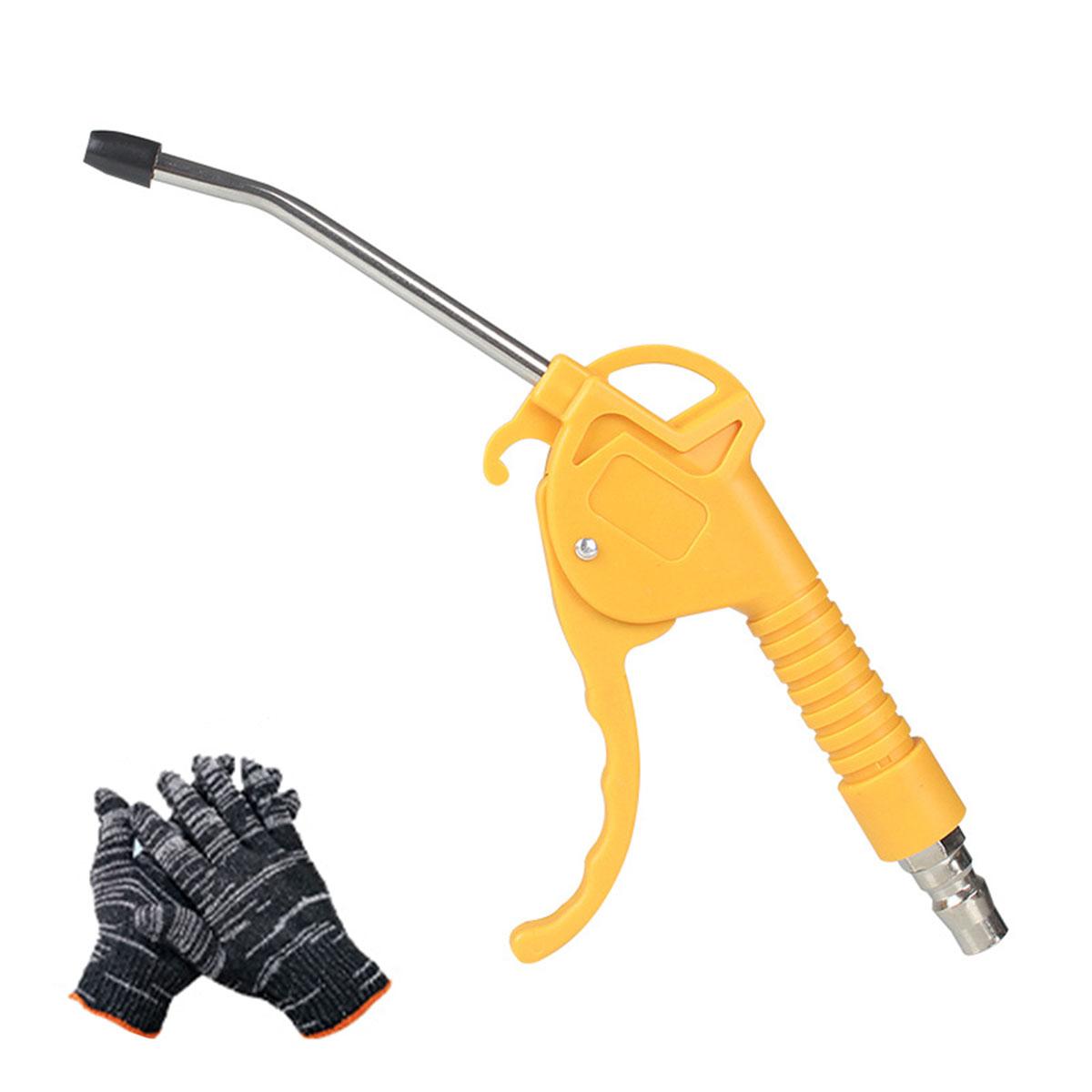 

Воздушный пистолет, мощный воздушный пистолет для компрессора с угловым изогнутым соплом, три цвета на выбор, короткий стиль