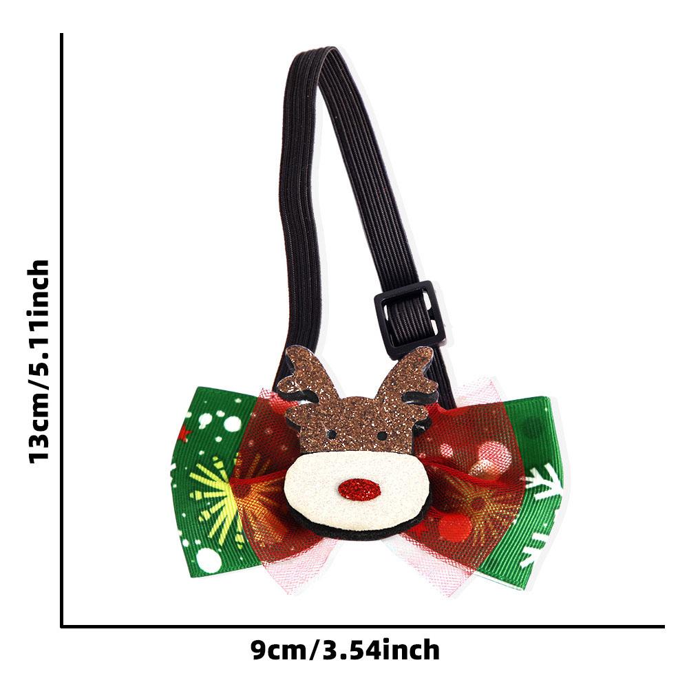 

Різдвяні краватки для домашніх тварин Регульовані метелики для собак Аксесуари для догляду за собаками Метелики для домашніх собак Нашийники Товари для тварин для собак 7