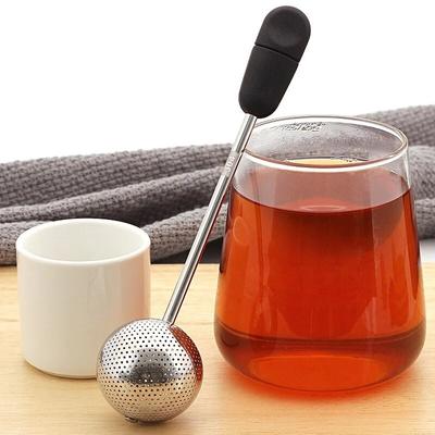 1pcs Tea Strainers Stainless Steel Tea Strainers For Loose Tea Fine Mesh Reusable Tea Leaf Infuser Food Grade Tea Filter