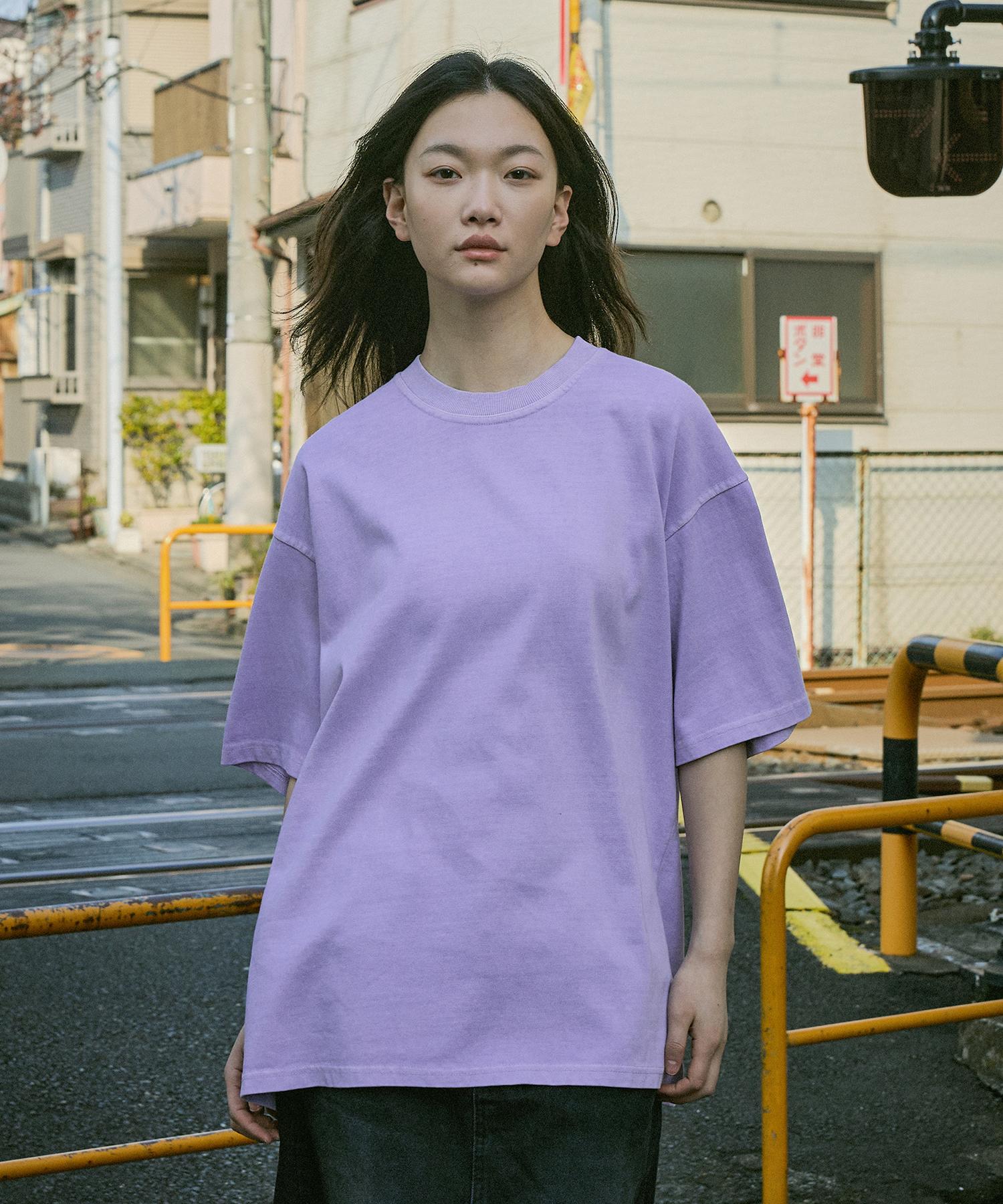 Minimal Project Robust Heavy Overfit Pigment Short Sleeve T-Shirt Mst153 [Light Purple] Light Purple/M