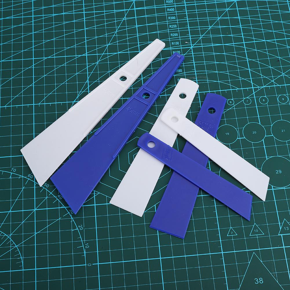 6Pcs Plastic Glue Tool Smear Glue Scraper Leather Craft Tools Hand Made Sewing Accessories