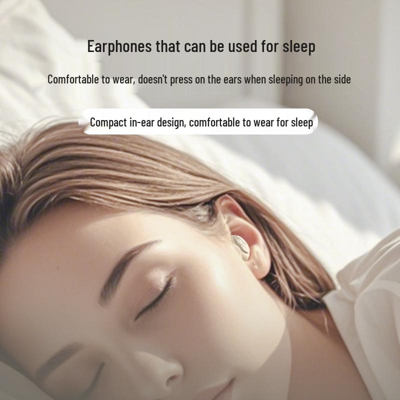Noise-Cancelling Bluetooth Earphones: Silicone, Skin-friendly, Metal Paint, High-end Feel, Contrasting Colors