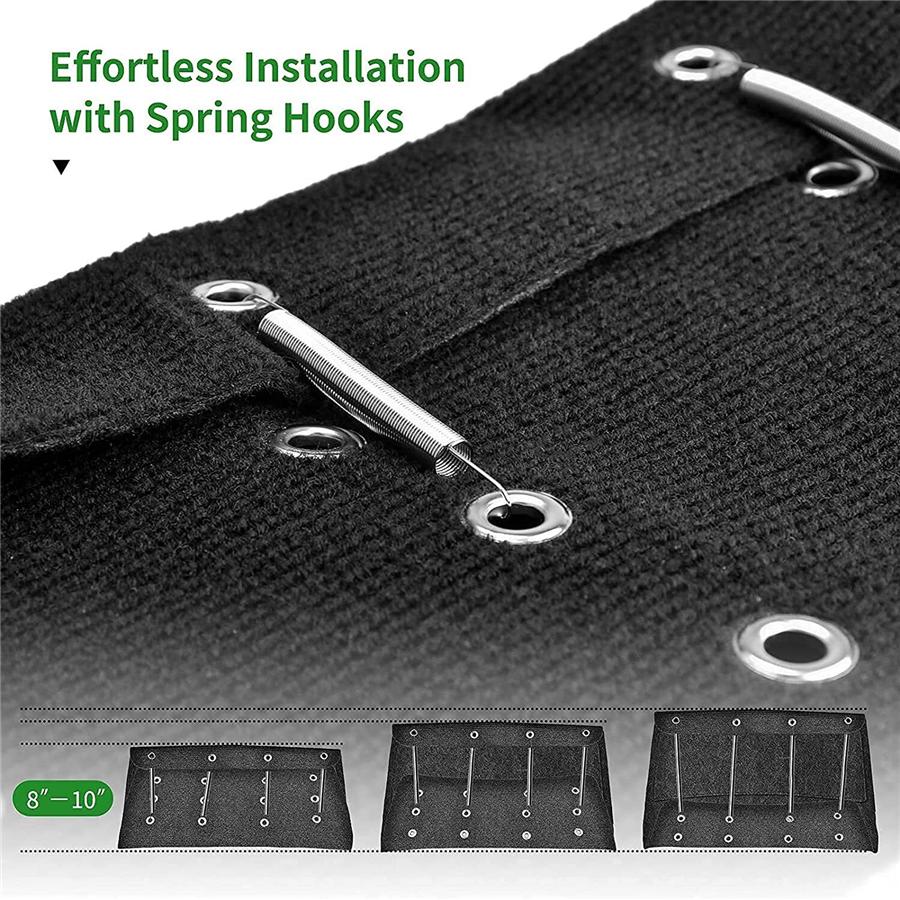 RV Pedal Carpet 3Pcs Smoke Grey FS-2231