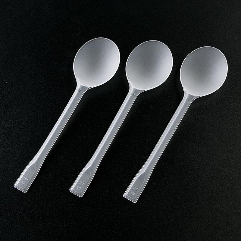 Individually Wrapped Disposable Dessert Spoons
