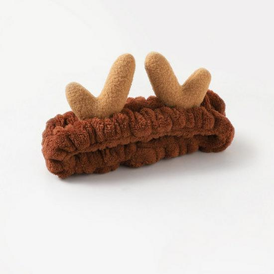 

Корейский стиль для умывания лица с оленьими рогами, набор для макияжа и маски для лица кофейный