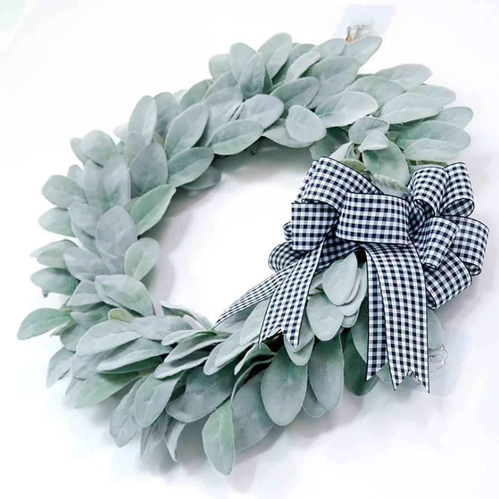 Věnec Roztomilý Tvar Domácí Dekorace Přívěsek Festivalový Závěsný Věnec do Obývacích Pokojů Ložnic